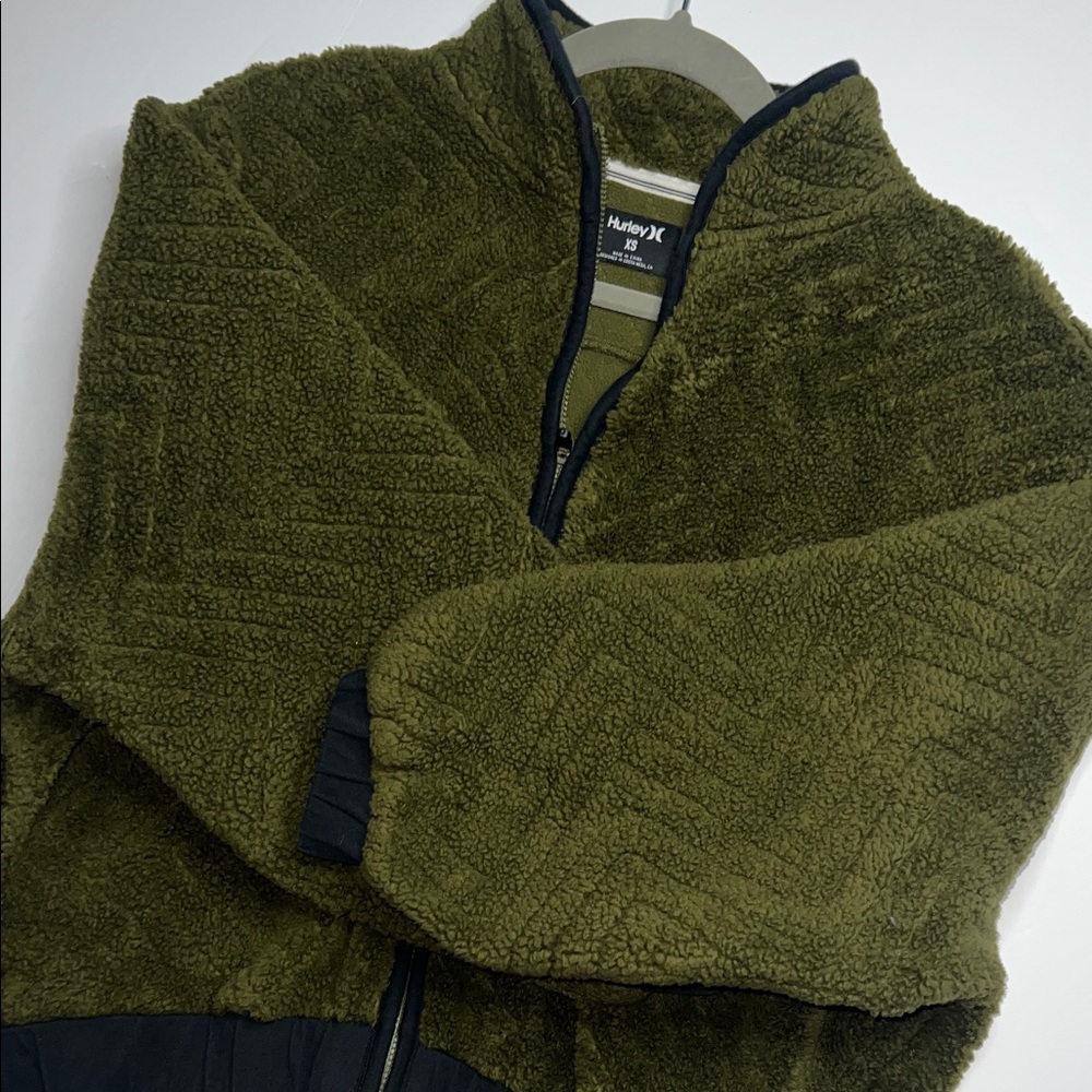 Hurley Women’s Sherpa Bomber Jacket - Picture 7 of 10